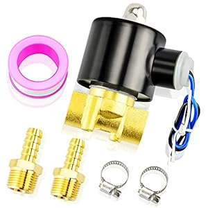 ERGAOBOY 3/8' BSP 24V Magnetventil Messing