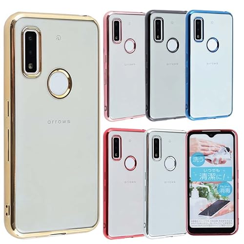 arrows We �P�[�X TPU color ���� �N���A �\�t�g�P�[�X �V���v�� �J���t�� arrowswe �J�o�[ �N���A�P�[�X �A���[�Y�E�B�[ �A���[�Y F-51B F51B FCG01 A101FC docomo au Softbank �X�}�z�P