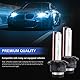 BeiLan D2S 10000K Xenon Brenner - Hid Xenon Scheinwerferlampe 12V 35W(2 Lampen)