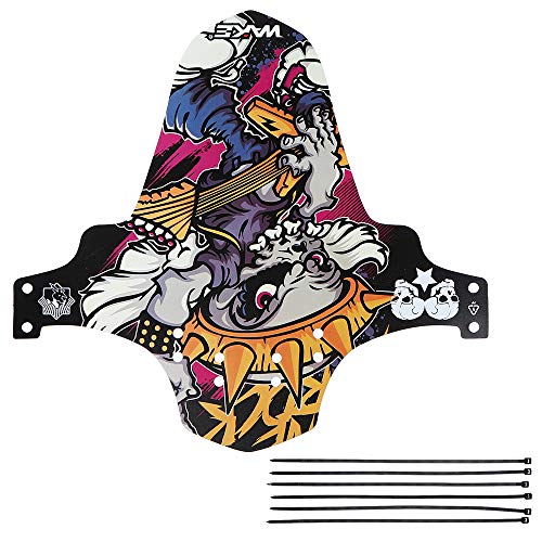 Guarda-lamas, Andoer Pára-lama ultrafino bicicleta MTB pára-lama frontal para-lama frontal bicicleta