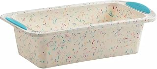 Trudeau Structure Silicone Loaf Pan with Steel Rim, 8.5 x 4.5, Nonstick ...