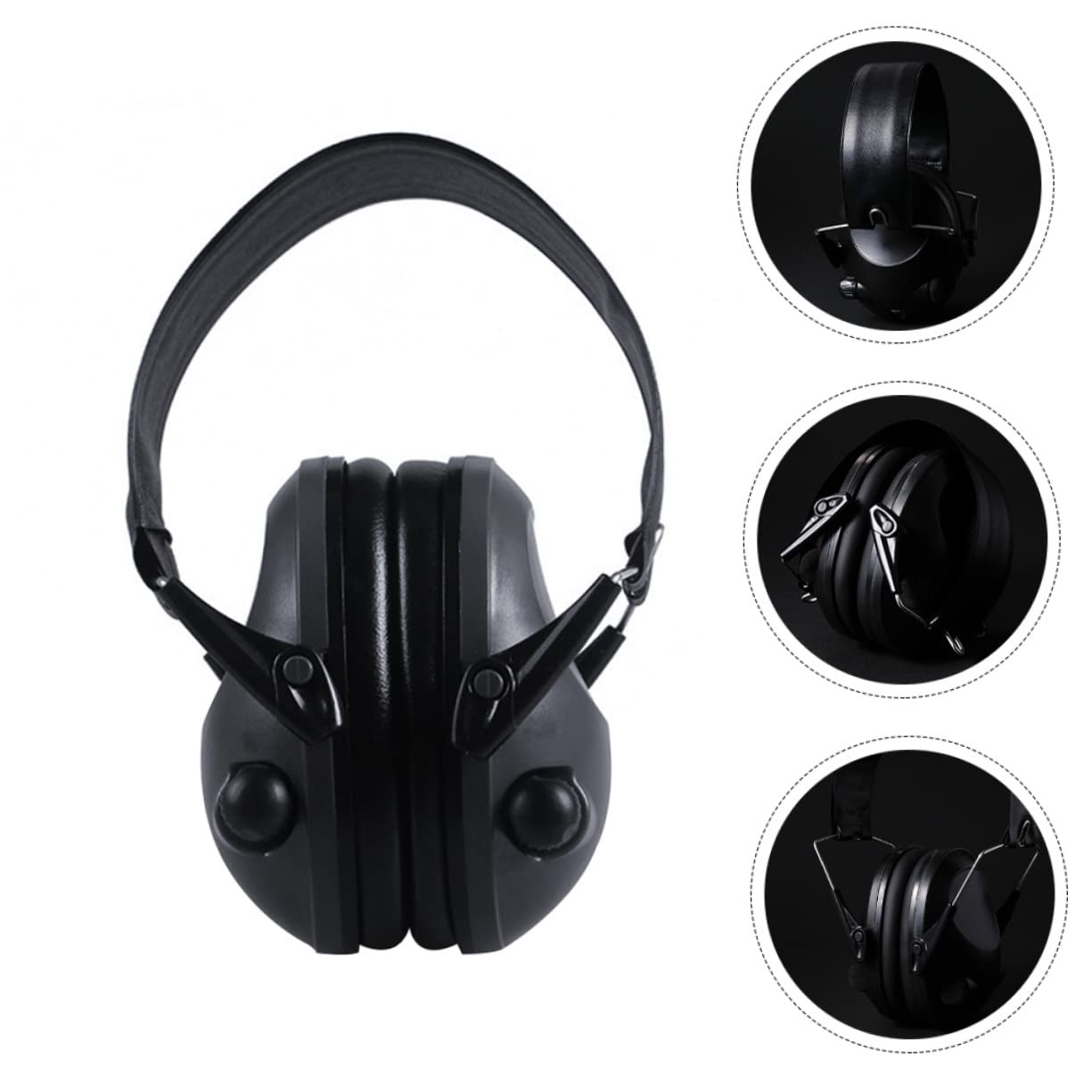 POPETPOP Auriculares Aislantes Ruido Orejeras Antiruido Protección Auditiva Electrónica Almohadillas Espuma