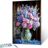 【PEINTURE NUMERO】: La peinture par numéros DIY adaptée aux débutants. La peinture par numéros pour adultes ne nécessite aucune base de peinture et vous pouvez commencer à peindre vos œuvres d'art après avoir ouvert le paquet. Simple et intéressant, la peinture par numéros est un excellent passe-temps