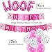 AROIC Dog Birthday Bandana Set, Pet Party Decorations Kit with 2 Bandanas, Fun Pet Birthday Party Decorations for Small Medium Dogs Pets, Cute Puppy Celebration Outfit with Hat, Bow Tie & Balloons