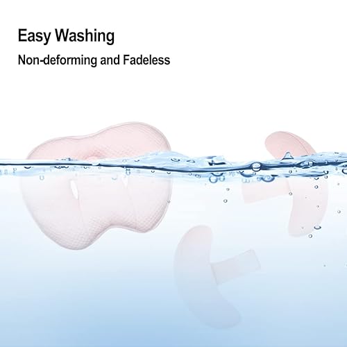 Miniatura 6 de Almohada de apoyo 2 en 1 para bebé, forma de plátano, almohada de viaje para el cuello, cojín de viaje para niños, niños pequeños, rosa