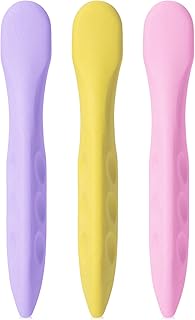 Mr. Pen- Pen-Shaped Erasers, 3 Pack, Pastel Colors, Large, Cute Erasers for Girls