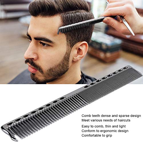 2 peines profesionales para peluquería, acero inoxidable miniatura 2