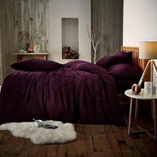 British Home Bedding Teddy Fleece Deep Fitted Luxurious Super Soft Warm and Cosy Fitted Bed Sheet (Grey, Double Fitted Sheet)
