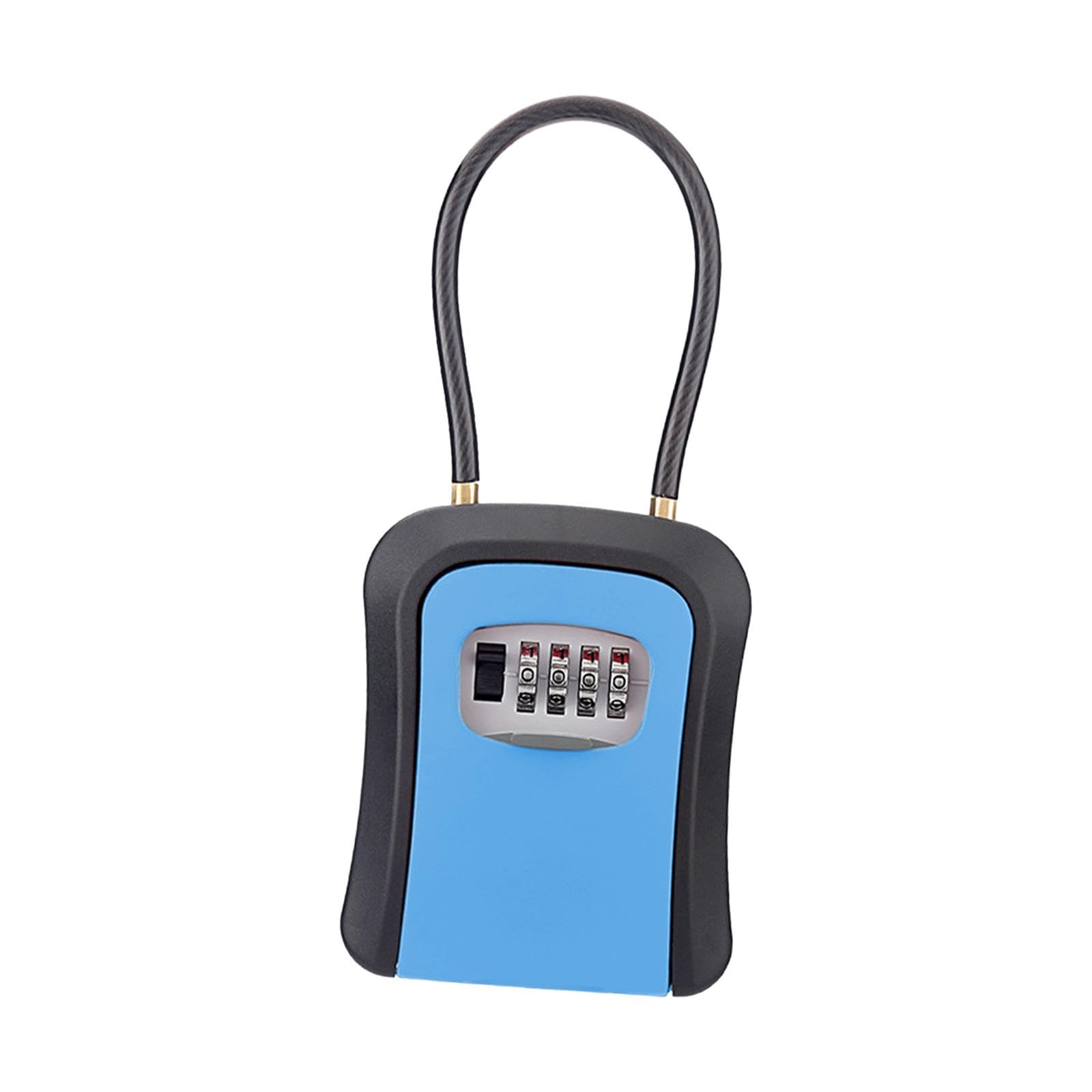 CALANDIS™ Key Storage Lock Box Case Weatherproof for House Keys Multifunctional Sturdy Blue | Lock Boxes | Access Control Equipment | Facility Maintenance Safety-image-27