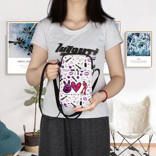 Song Crossbody Bag Singer Song Gift Singer Fan Gift Singer Inspired Crossbody Mini Bag Music Gift4