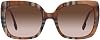 Lentes de sol BURBERRY BE 4323 400513 Caroll Check Marrón degradado 1
