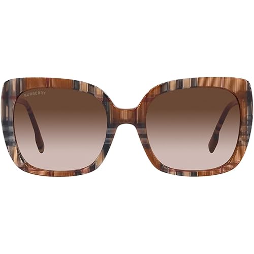 BURBERRY Sunglasses BE 4323 400513 Caroll Check Brown Gradient Br