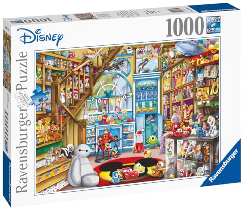 Puzzle 1000 pièces : Disney : Le magasin de jouets Ravensburger France - vue 3