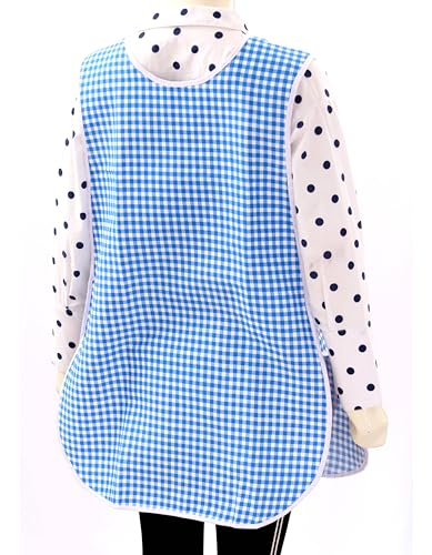 LINEN CLOSET Womens Tabards with Pockets for Men Ladies Cleaning Catering Chef Kitchen Aprons Unisex Hygea Tabard Apron Work Tabards - Image 4