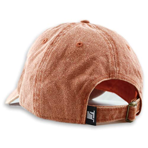 Image of The Hat Depot 100% Cotton Pigment Dyed Low Profile Dad Hat Six Panel Cap
