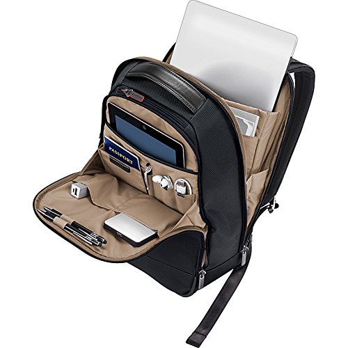 Image of Briggs & Riley @ work - Medium Slim Backpack, Black