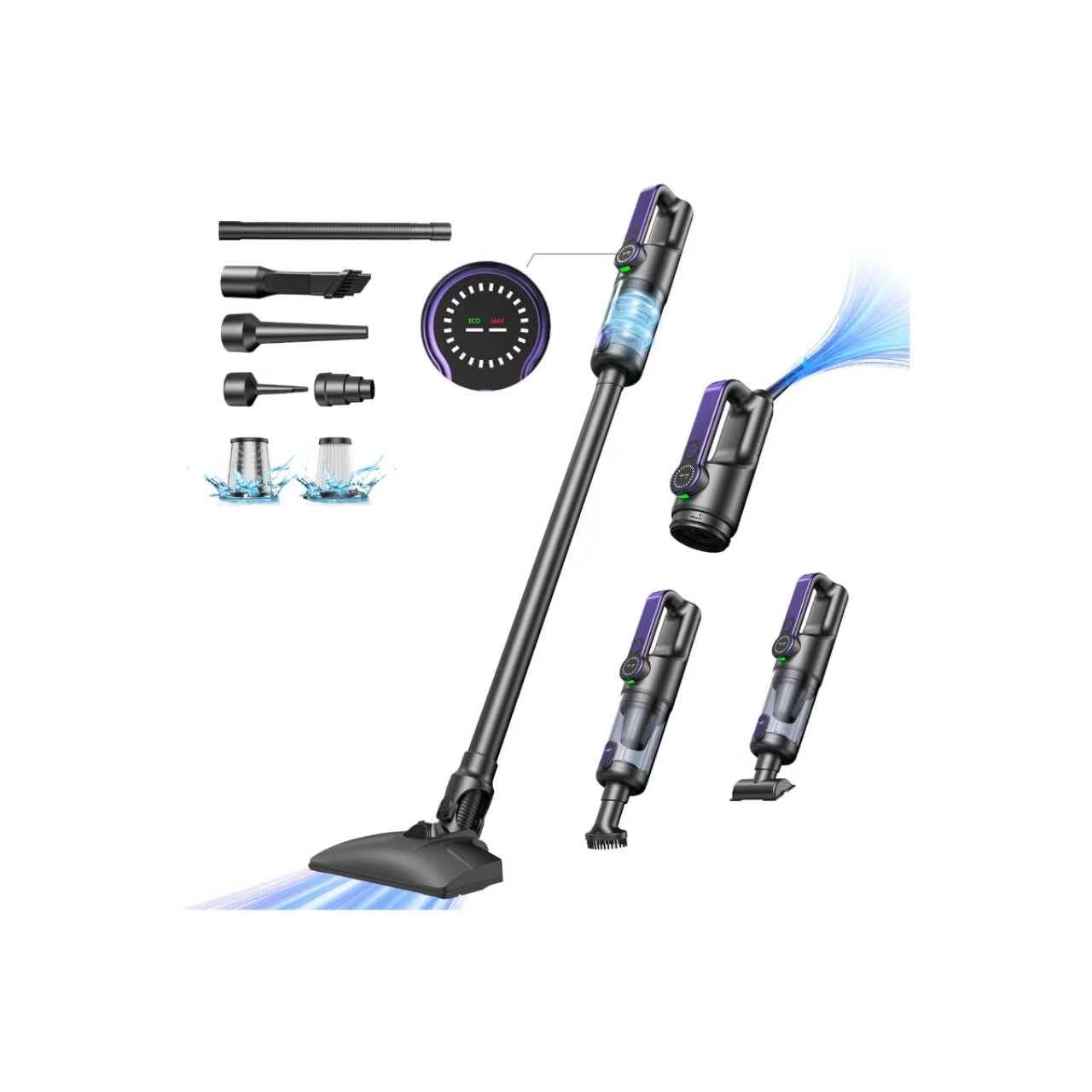 Amazon.co.jp: Cordless Vacuum Cleaner, Lightweight Stick/Handy
