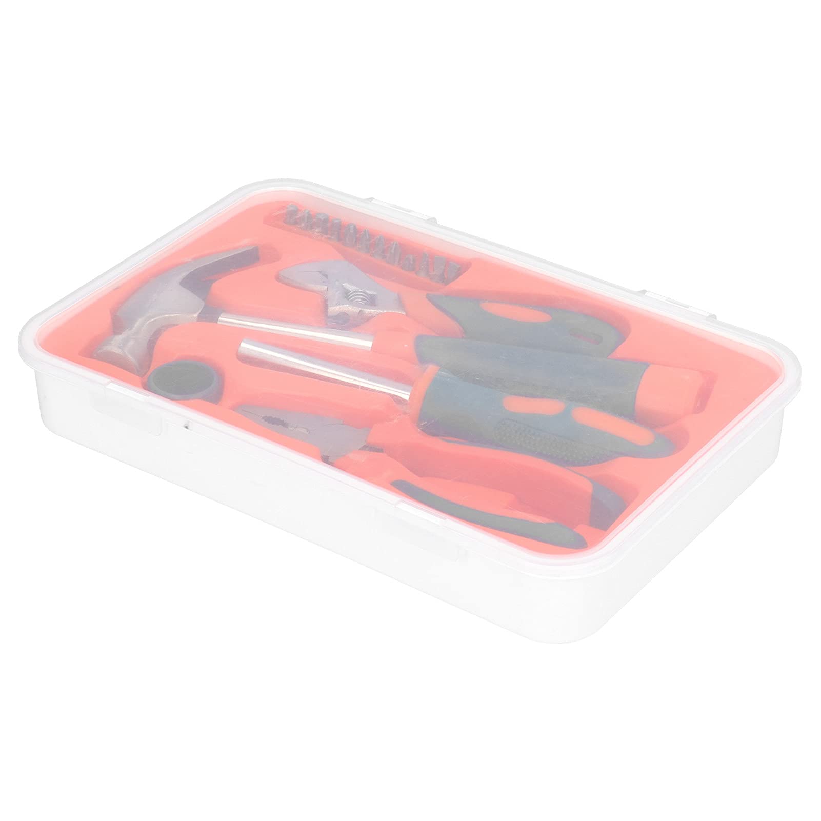 Set di Utensili Manuali 17 Pezzi, Set di Utensili per la Casa, Collezione Generale di Utensili per la Casa, Comprese Pinze a Martello, Cacciavite per Progetti Domestici Set