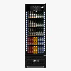 Cervejeira Imbera 393 Litros Porta De Vidro Full Black Ccv290-220v