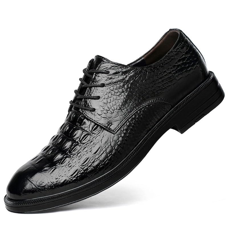 Men's Patent Leather Oxford Formal Business Suit Tuxedo Shoes Casual Comfort Formal Work Wedding Shoes Wingtip Lace Up Retro Casual Dress Shoes