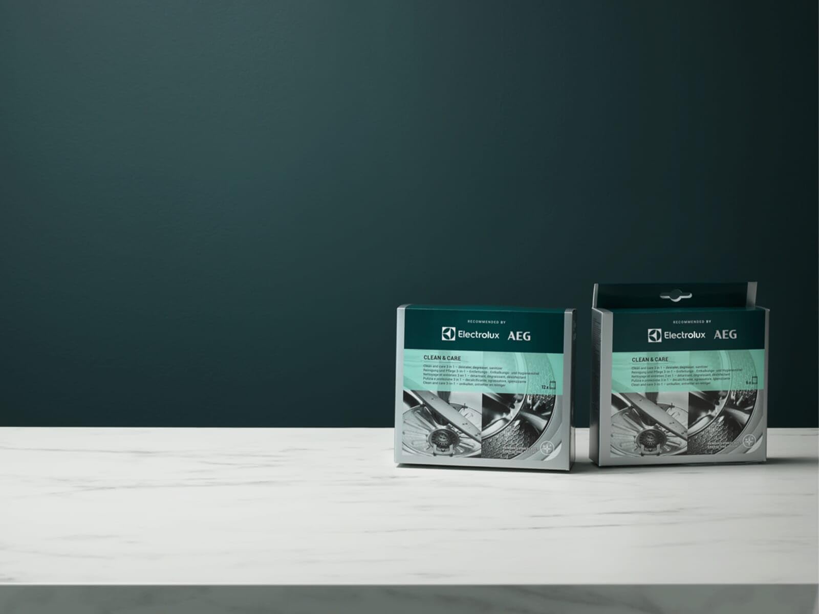 Electrolux M2GCP121 Limpiador 3 en 1 (12 uds), Desengrasante y Descalcificador Antical, Elimina Olores, Mantenimiento Lavadora y Lavavajillas, Limpieza Profunda y Cuidado del Electrodoméstico