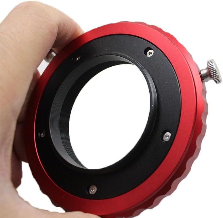 M42 CAA 360 Degree Rotator Adjuster Modular Three-in-one High Precision Aluminum Alloy for Astronomy Telescope