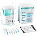 HAIRBY Dental Water Flosser, Dental Oral Irrigator, Waterproof Leakproof, 8 Interchangeable Water Jet Tips , 10 Adjustable Water Pressure, 600 ML Capacity, for Travel and Family Use