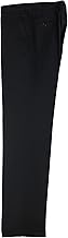 Classic Men's Trousers in Fresh Pure Virgin Wool Comfortable Fit Plus Size and Calibrated