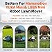 PWRTank 6.0Ah Battery for Mammotion Robot Lawn Mower YUKA Mini 500/600/700/700H/800, LUBA Mini AWD 800/800H/1500/1500H, Replacement for MWBT06S01P-03, MWBT06S02P-03, MWBT06S02P-01,etc