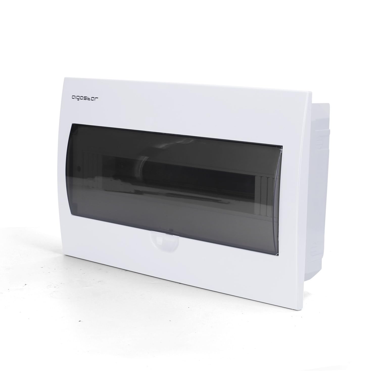 Aigostar Caja de Distribución Eléctrica Para Empotrar con Puerta Para 18 Módulos, 1 Unidad, Blanco