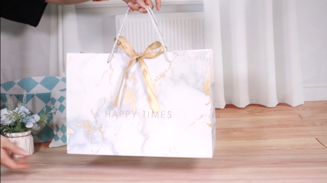 36x Dankeschön-Geschenktüten Mit Schleife (Blumenmuster) – Ca. 12x14x6 Cm – Für Party, Hochzeit, Babyshower