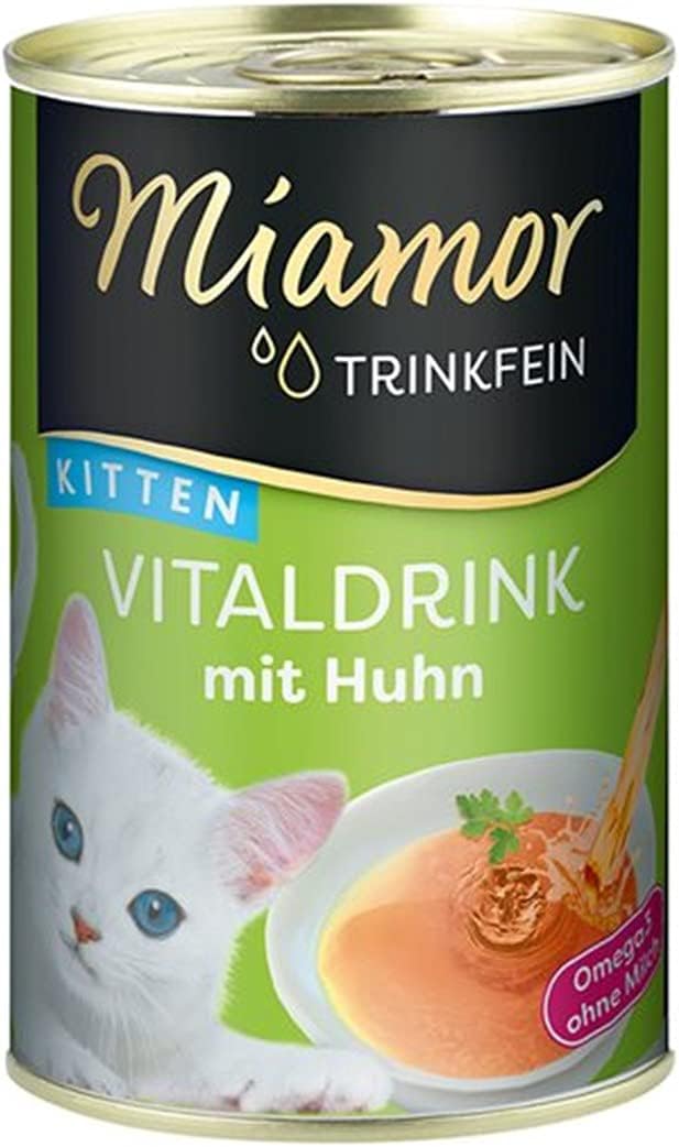 Miamor Trinkfein Vitaldrink Kitten mit Huhn 135ml (Menge: 24 je Bestelleinheit)