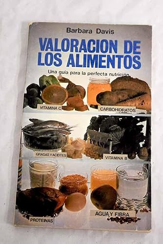 Valoración de los alimentos 8471667517 Book Cover