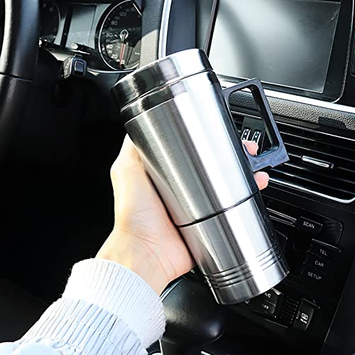 Tetera Eléctrica Para Auto 300ml Acero Inoxidable miniatura 4