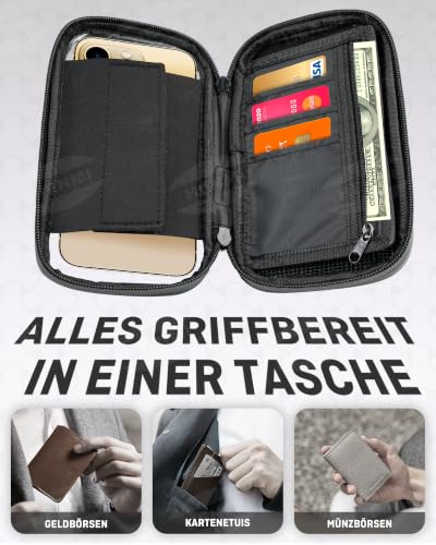 HENMI Handyhalterung Fahrrad Tasche für 4.7-7 Zoll Smartphone – Ansicht 4