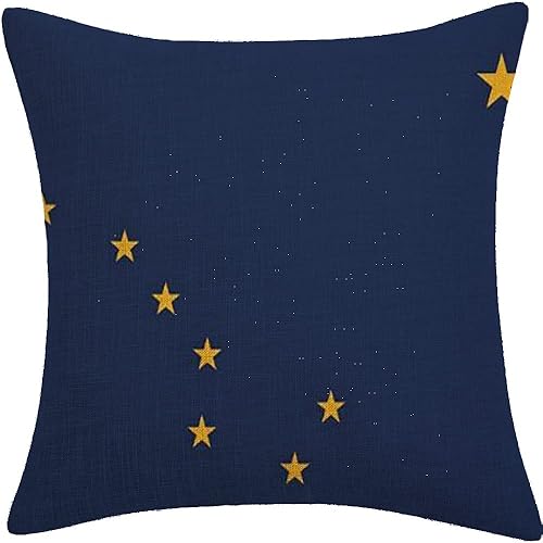 Miniatura 4 de Funda de almohada con la bandera del estado de Arkansas, cremallera oculta, extraíble, 18 x 18 pulgadas, decoración para amantes del estado de