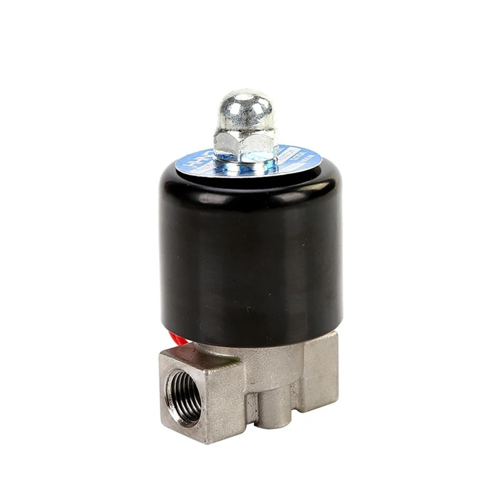 Électrovanne inox 1/8 normalement fermée 380V pour circuit hydraulique