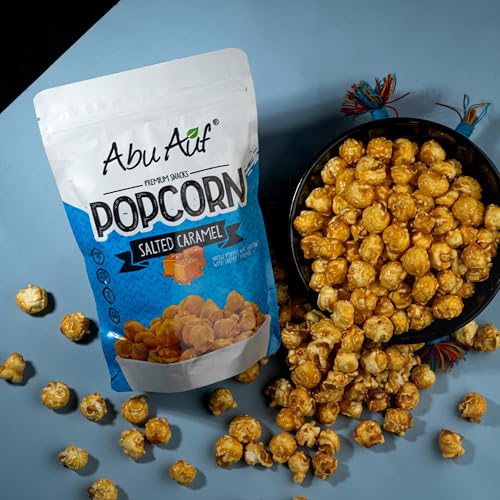 فشار بطعم الكراميل والطعم المملح من أبو عوف، 100 جرام