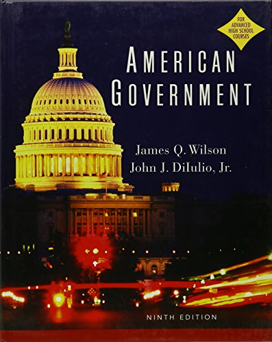 American Government 0618660372 Book Cover