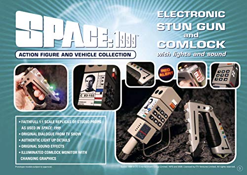 Space 1999 - Stun Gun & Comlock with Light and Sound