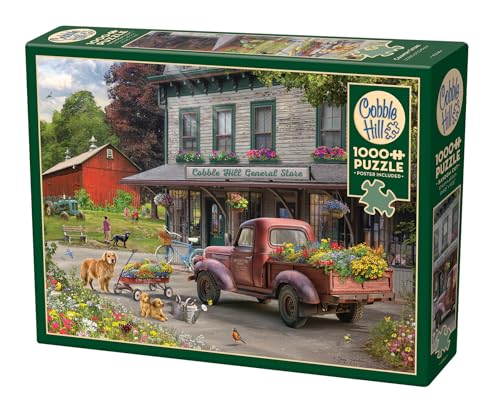 Rompecabezas Cobble Hill de 1000 Piezas - Tienda de Campo - Póster de Muestra Incluido miniatura 3