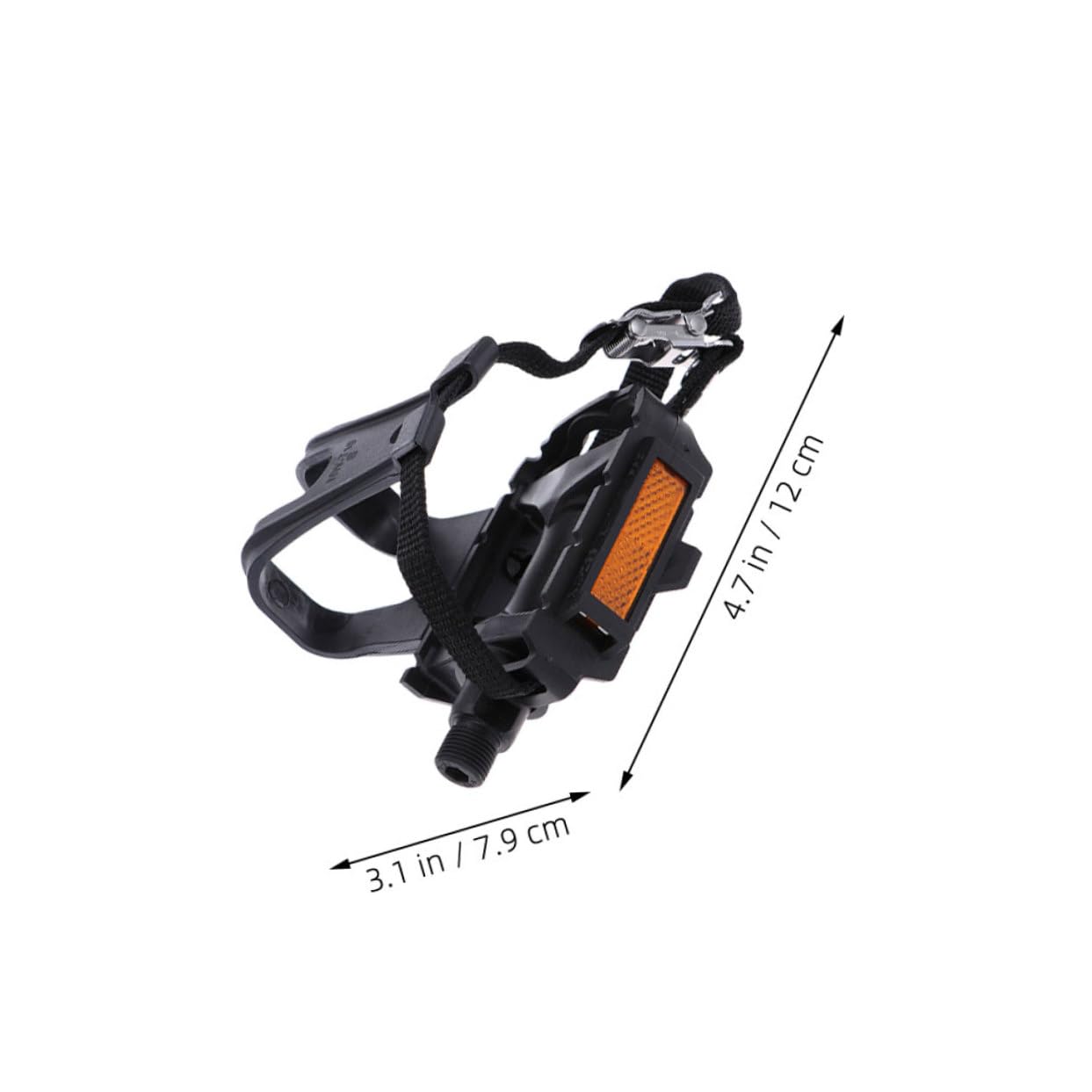 BESTonZON 2pares Correas para Pedales De Bicicleta Correas Ajustables Antideslizantes para Calapiés De Bicicleta De Piñón Fijo y Carretera Aplicables