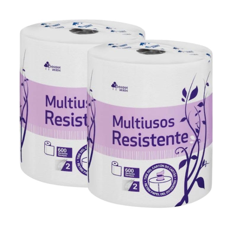 Pack 2 Papel Multiusos Resistente BVerde – 600 Servicios cada uno