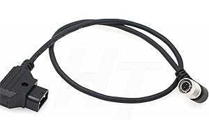 Sound Devices 664 702 Recorder D-Tap Hirose Male 4 Pin Right Angle Power Cable