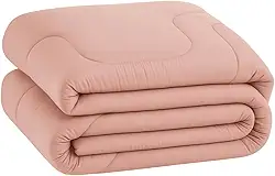 Edredom Dupla Face Liso Micropercal 400 Fios - Super Macio - Alta Durabilidade (Rose, King)