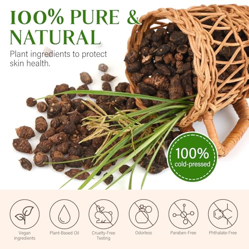 Image of GOGIFTGO Cyperus Rotundus Oil,Cyperus Oil,Cyprus Rotundus Oil for Hair Removal,Cyperus Oil Natural, Soothing and gentle,Reducing Body Hair Growth,Smooth Skin & Hair Removal,60ml