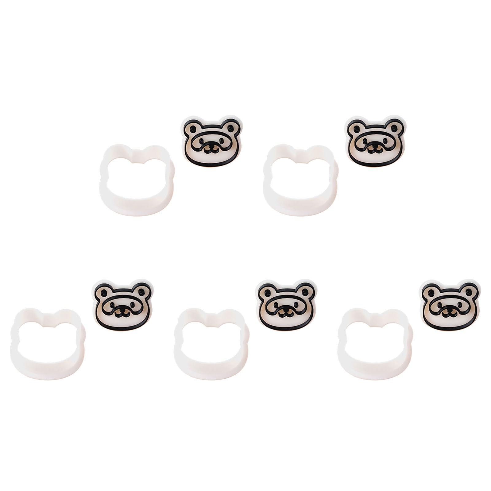 Tsophreniq Lovely Shape Sugarcraft Biscuits Molds Lovely Animal Fondant Cookie Stamp for Baking Enthusiasts and Home Cooks Kids Baking Tool