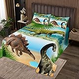 Maravillosa decoración de cama: perfecta para familias con mascotas o niños. Decora tu dormitorio, habitación de invitados, casa de vacaciones y dormitorio con esta encantadora colcha 3D para niños, lo suficientemente ligera como para llevarla cuando viajas o vas a actividades al aire libre, cómoda y práctica, también puede ser un regalo perfecto para viajes, bodas, cumpleaños, vacaciones, día de la madre, día del padre, Halloween y Navidad.