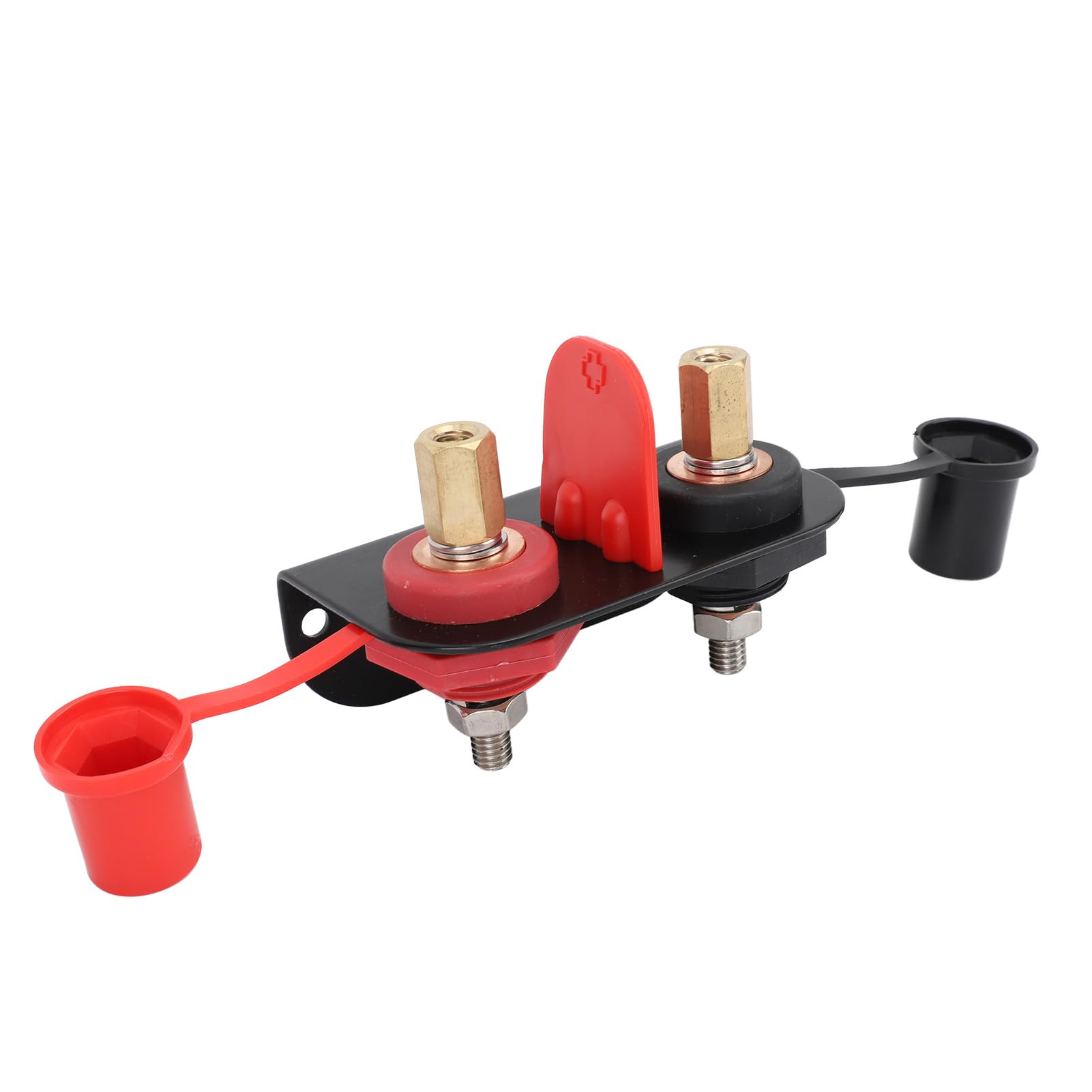 Keenso Morsetti Batteria Terminali Negativo Positivo M10x2 Kit Perno di