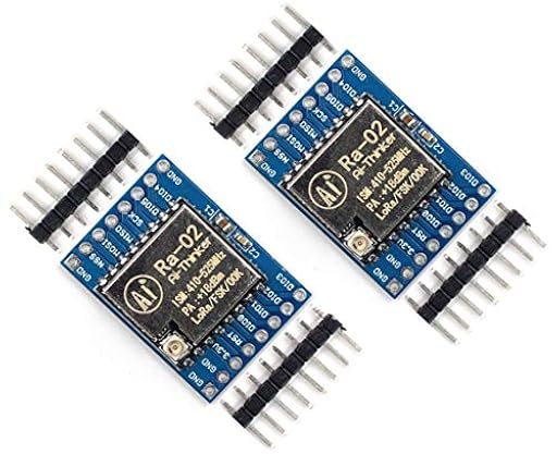 TECNOIOT 2pcs SX1278 Lora 433MHz Ra-02 Wireless Spread Spectrum Transmission Socket Ra02 | Ya disponible en tu tienda friki favorita! En mundofriki.es!
